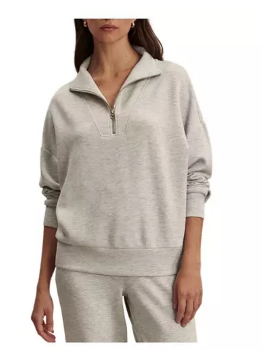 Varley Women’s Hawley Sweat Long Sleeve 1/2 Zip Size Small